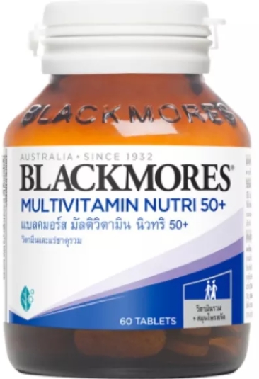 รูปภาพของ Blackmores Multivitamin Nutri 50+ 60tab แบลคมอร์ส มัลติวิตามิน นิวทริ 50+